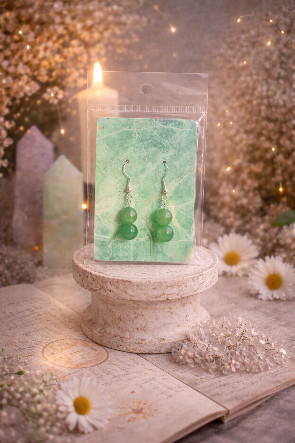 Handmade Aventurine Earrings