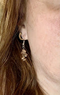 Handmade Sunstone Earrings