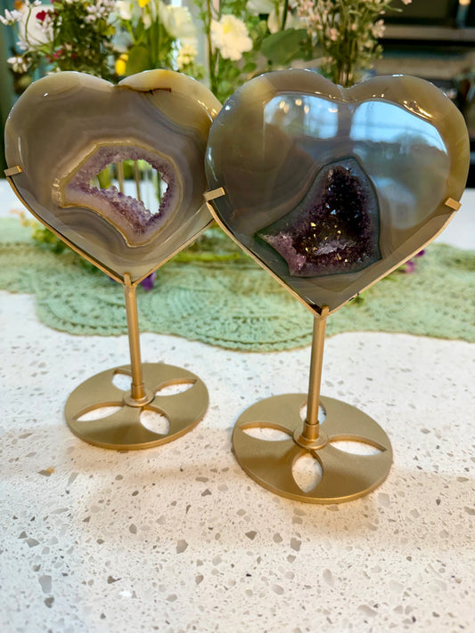 Amethyst Heart