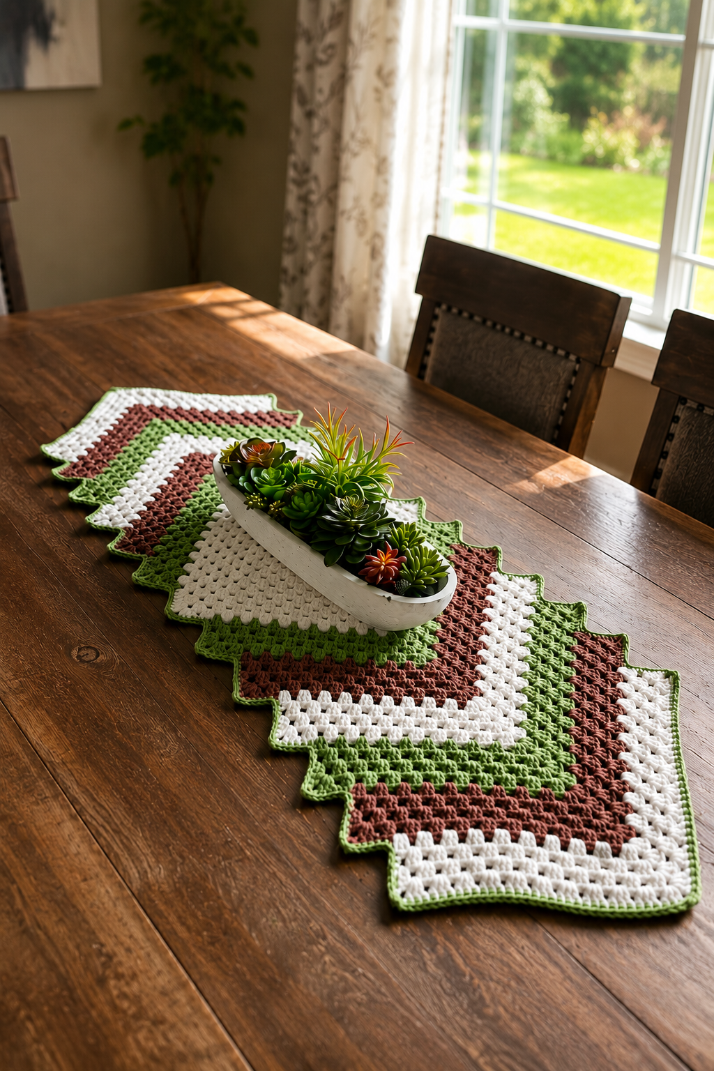 Custom Crochet Table Runner